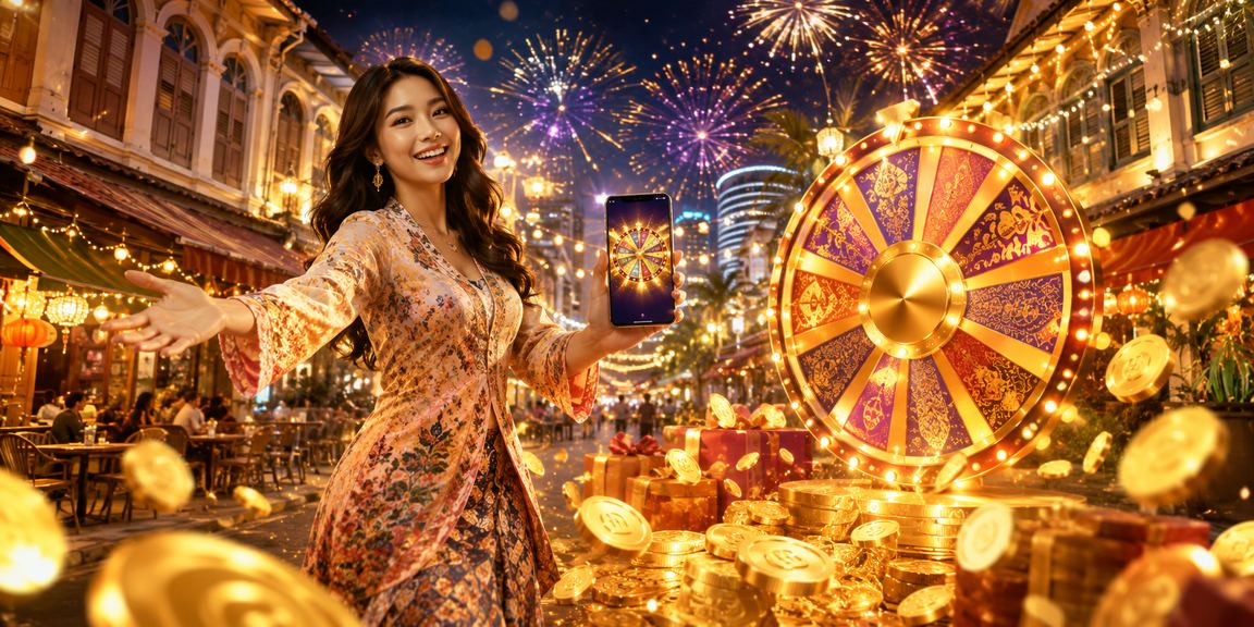 Pengguna Ipoh menyertai cabutan lucky draw bergaya Melayu secara dalam talian